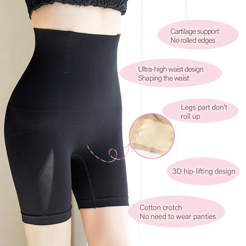 High-Waist Tummy-Control Shapewear Shorts