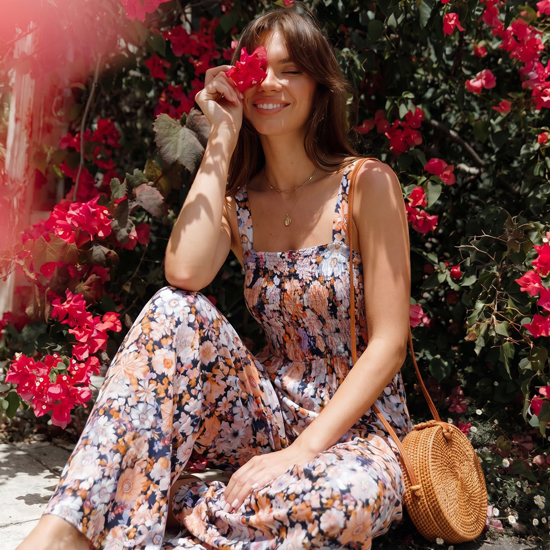 Fashionable women's casual jumpsuit