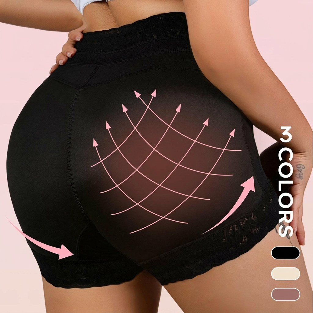 Women Classic Lace Butt Lifter Panty Smoothing Brief Buy 1 Get 1 Free