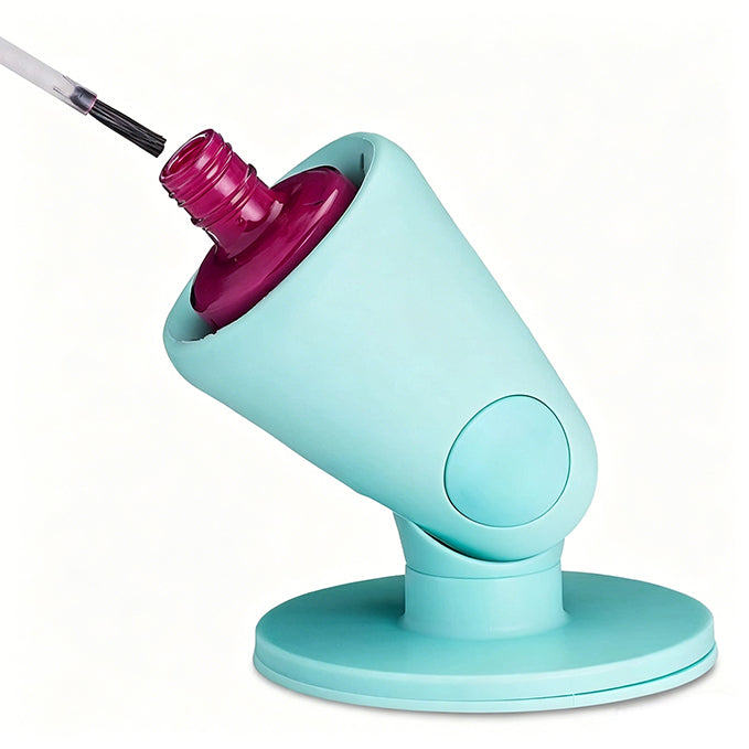 Hinge Anti-Tip Nail Polish Bottle Holder 2 Pcs