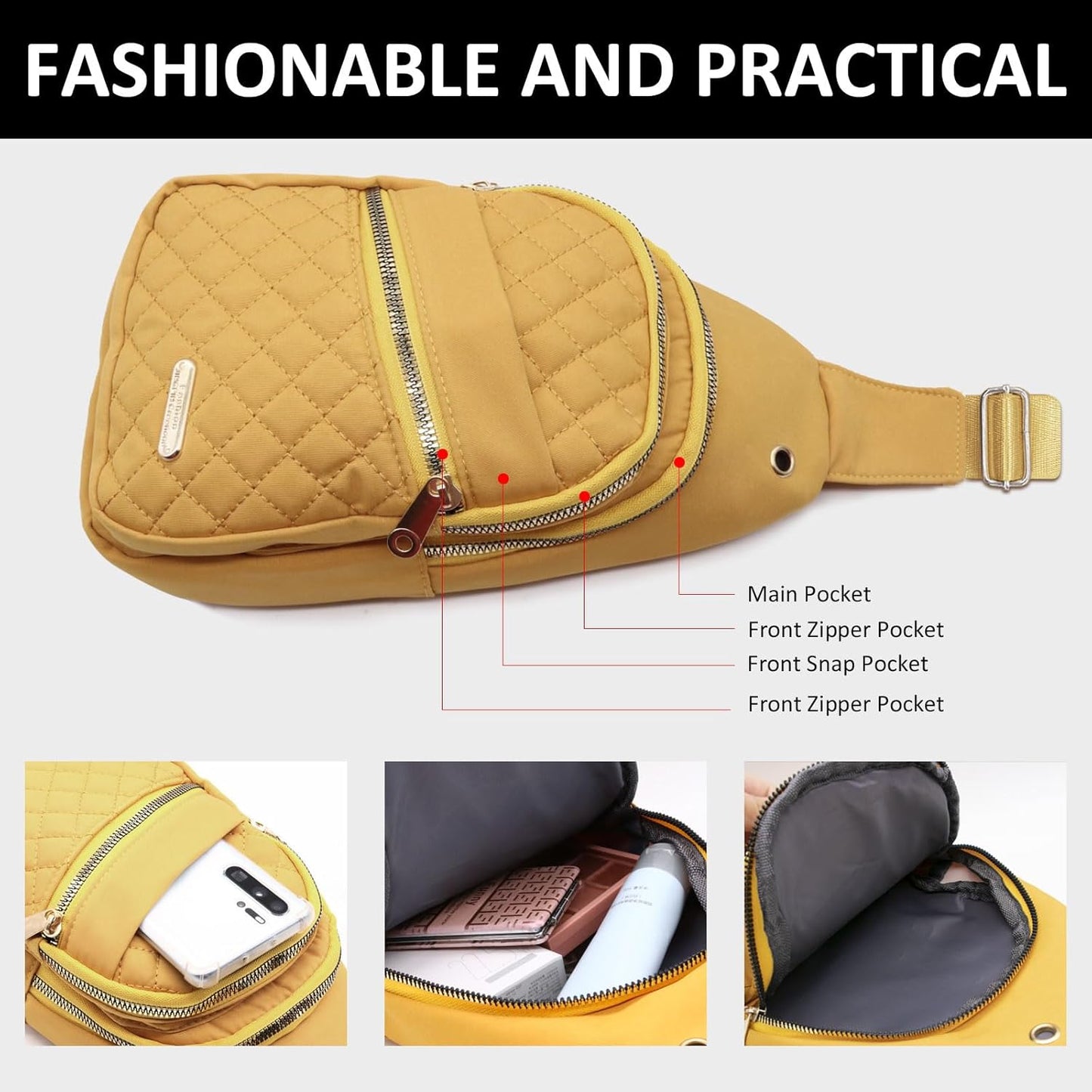 Backpack Crossbody Chest Bag