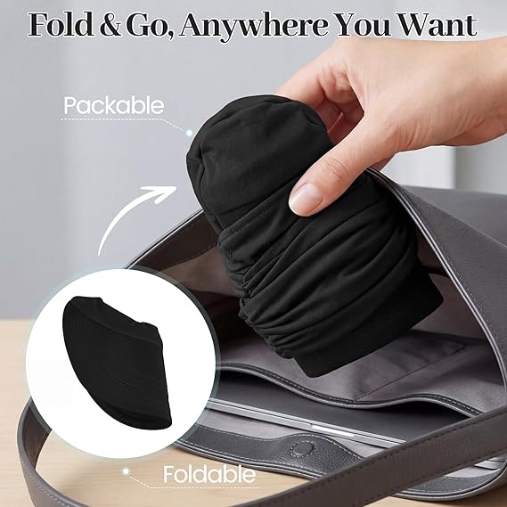 Summer Sun Visor Ponytail Hat 2 Pack