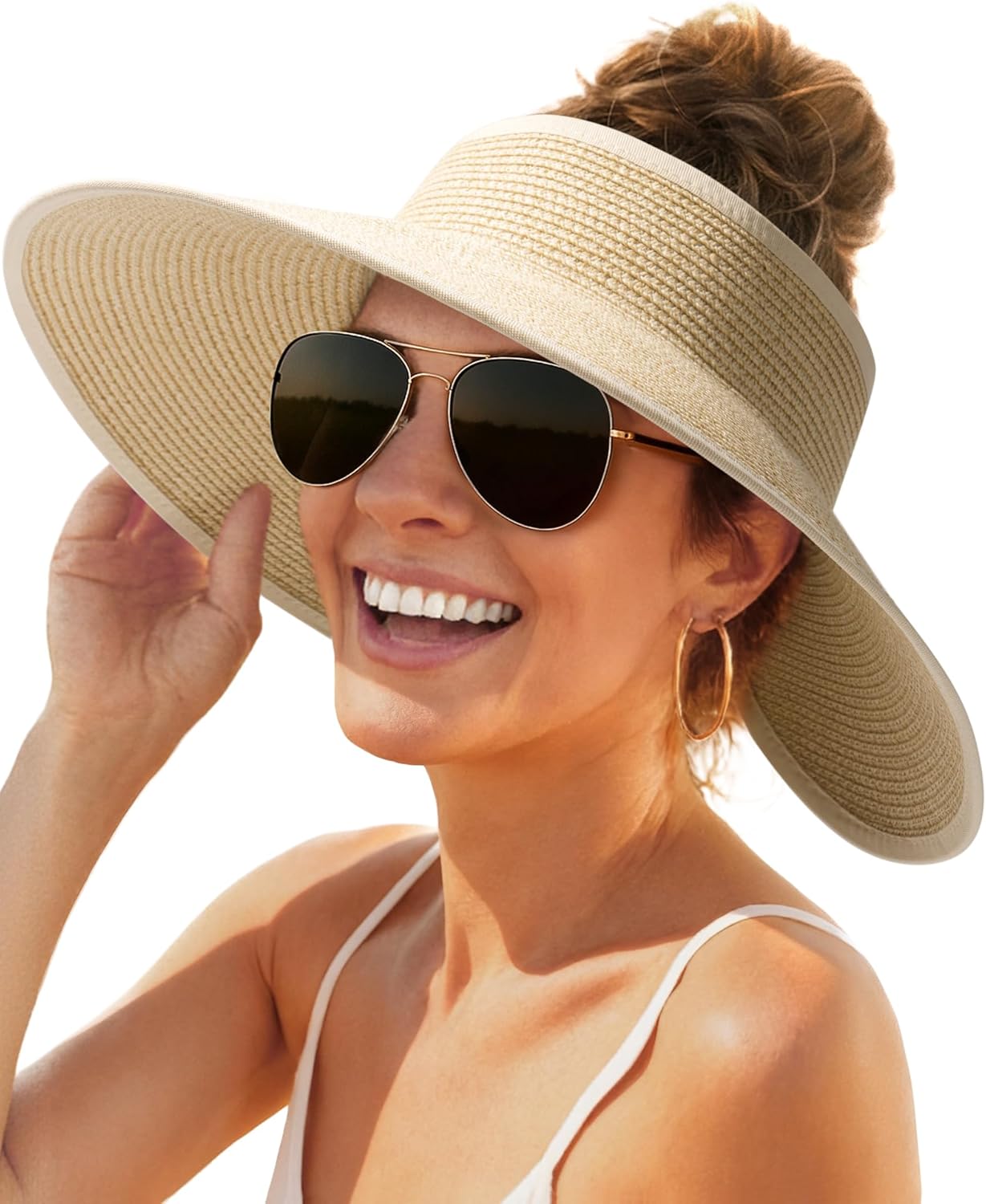 Women Wide Brim Beach Hat