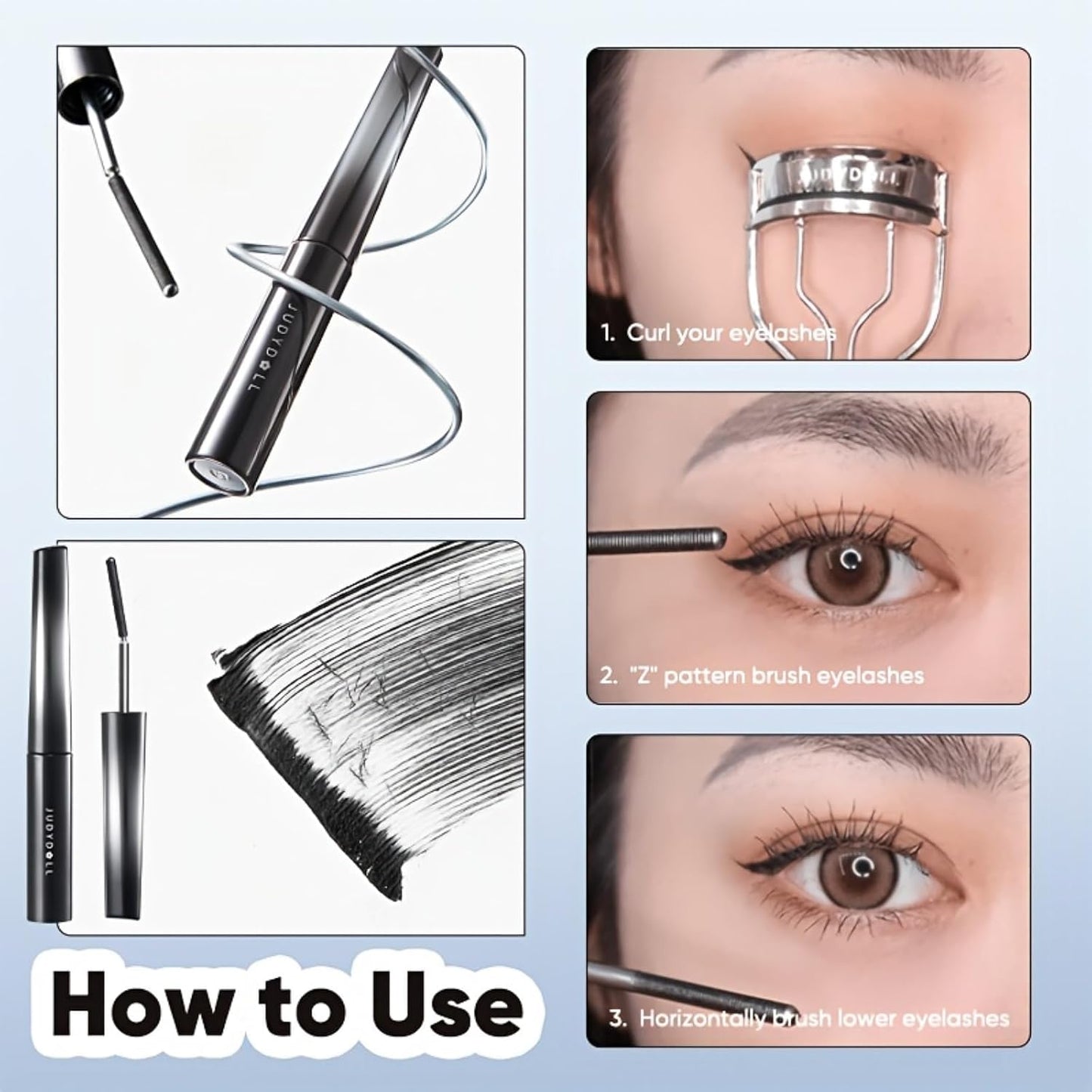 3D Curling Eyelash Iron Mascara