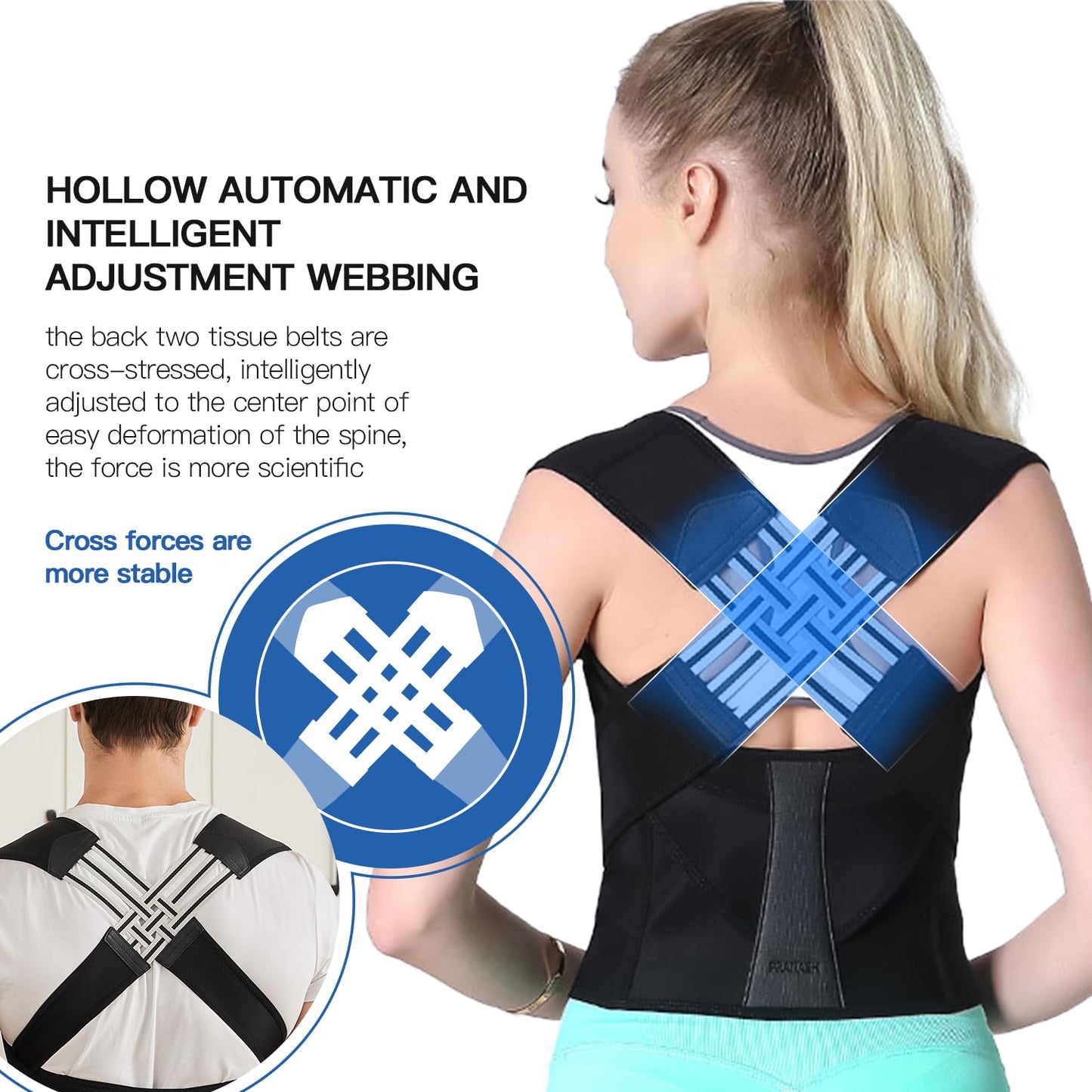 Premium Back Posture Corrector – Straighten Your Spine & Relieve Pain Instantly