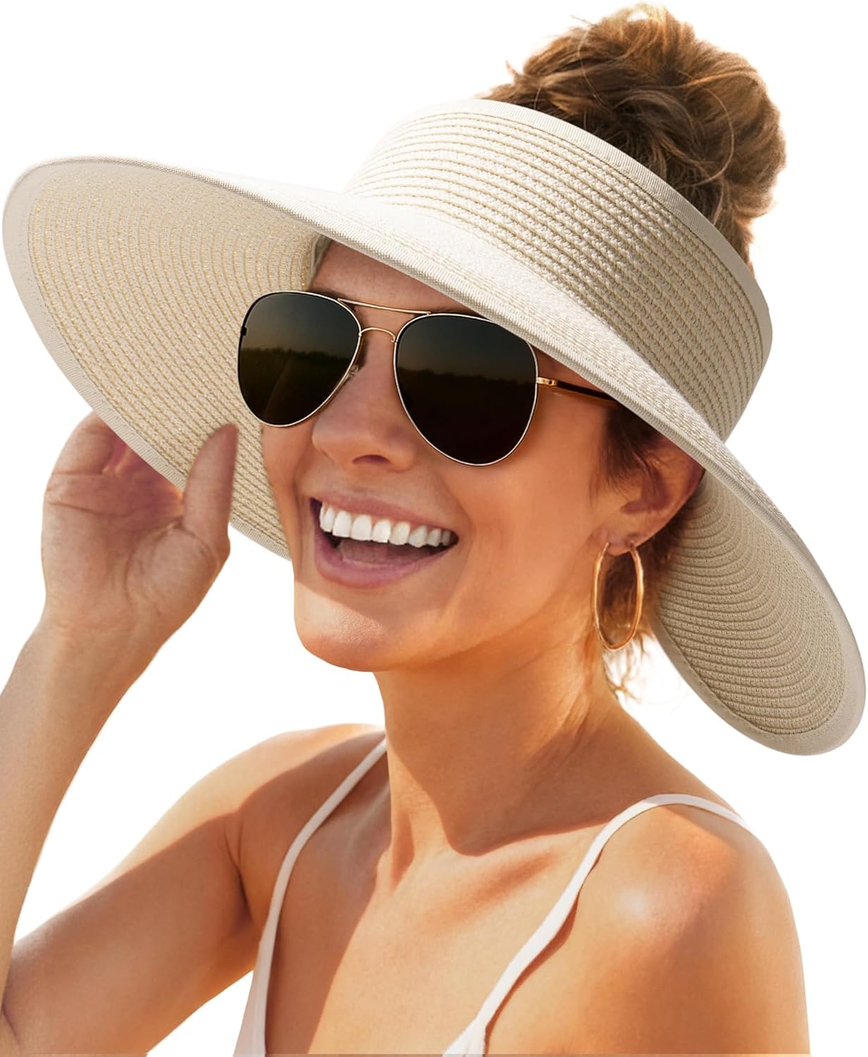 Women Wide Brim Beach Hat