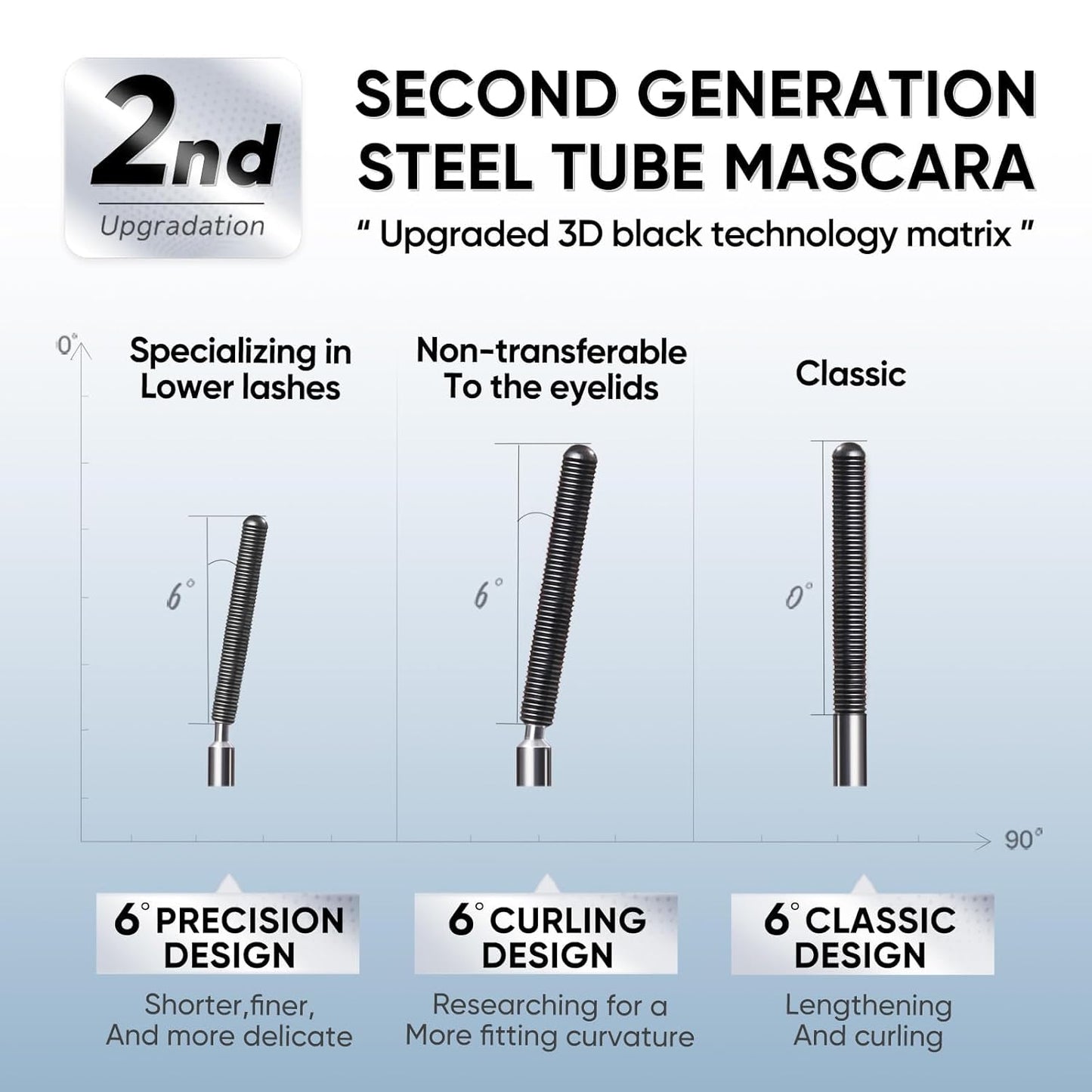 3D Curling Eyelash Iron Mascara