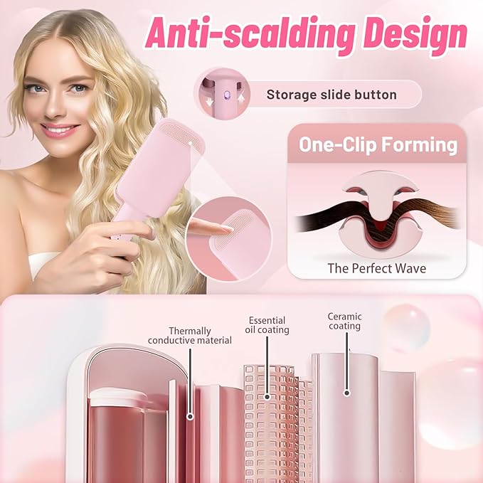 50%OFF - Compact Hair Waver Crimper
