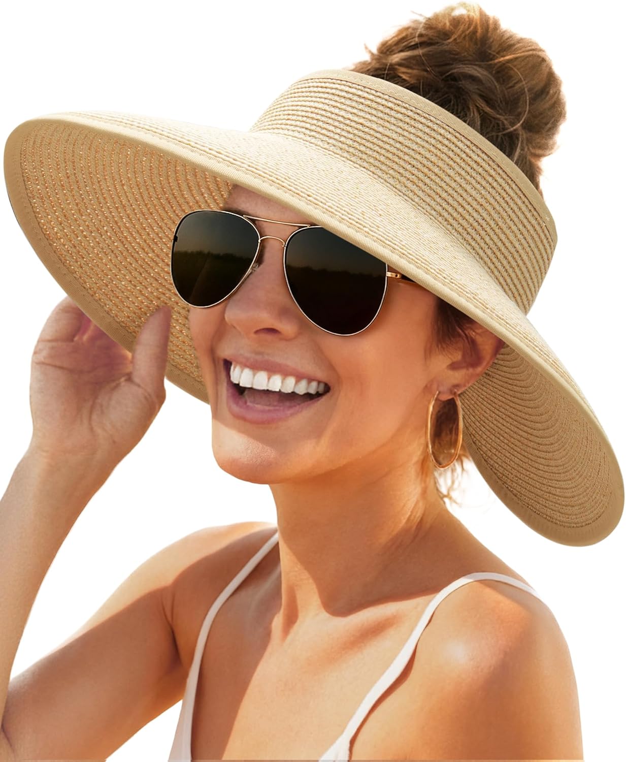 Women Wide Brim Beach Hat