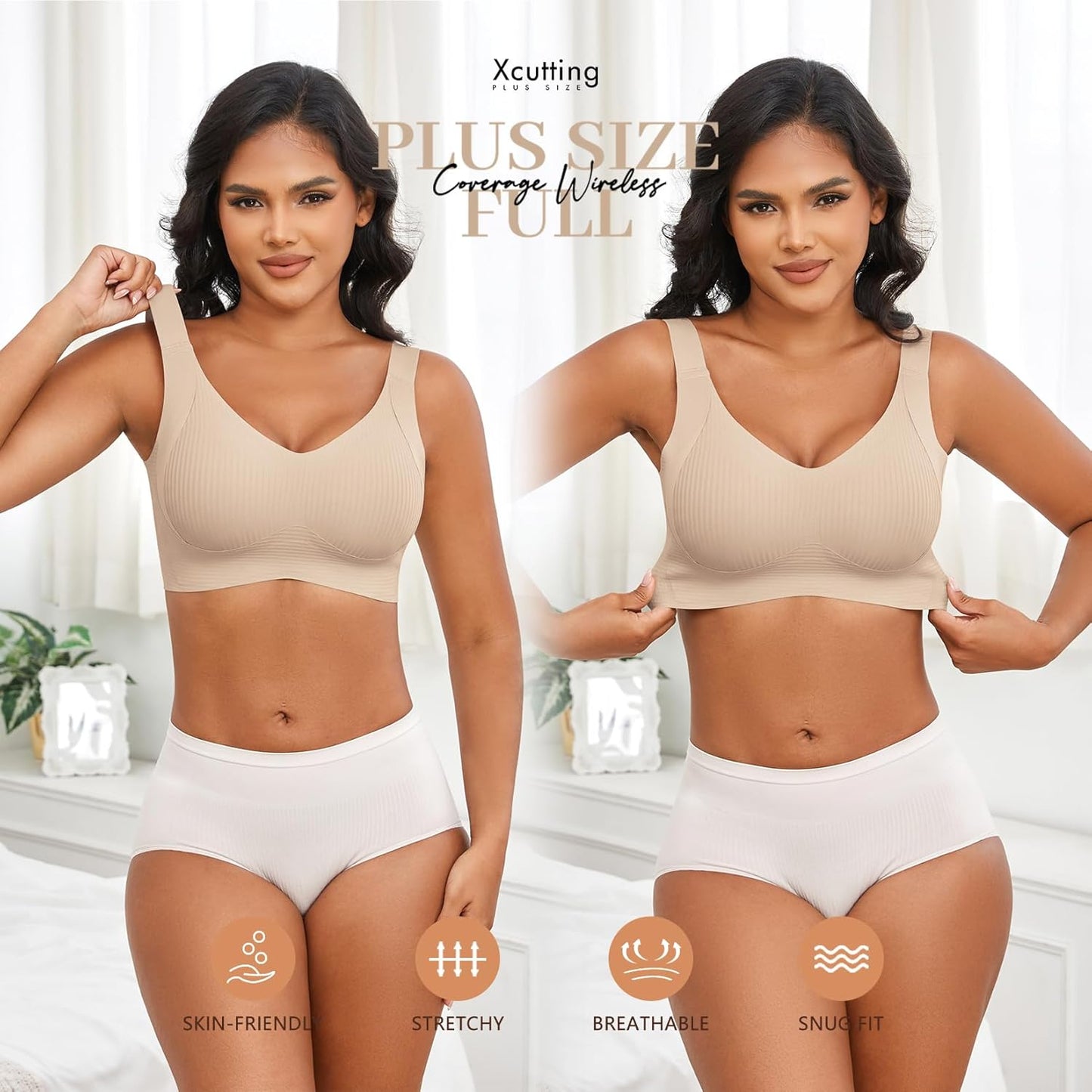 Everyday Bra Comfortable Wireless Padded Bras
