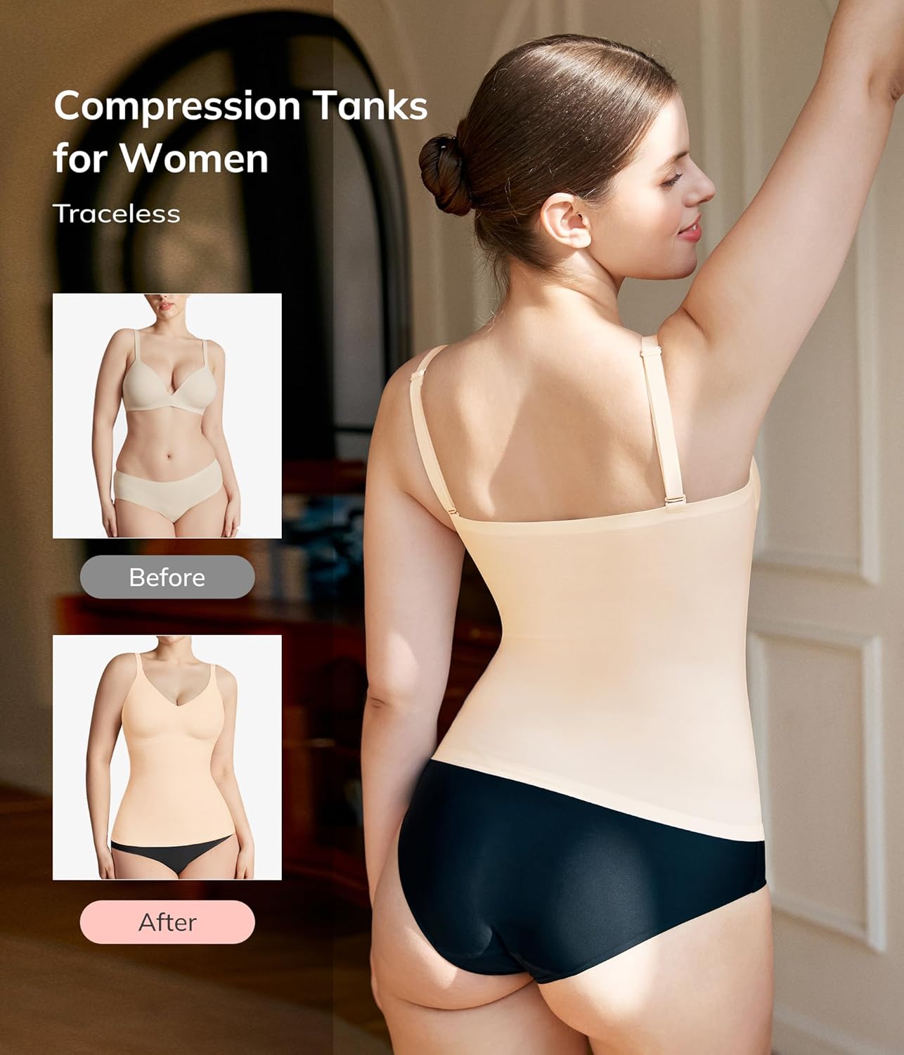 Compression Tank Tops Seamless Body Shaper