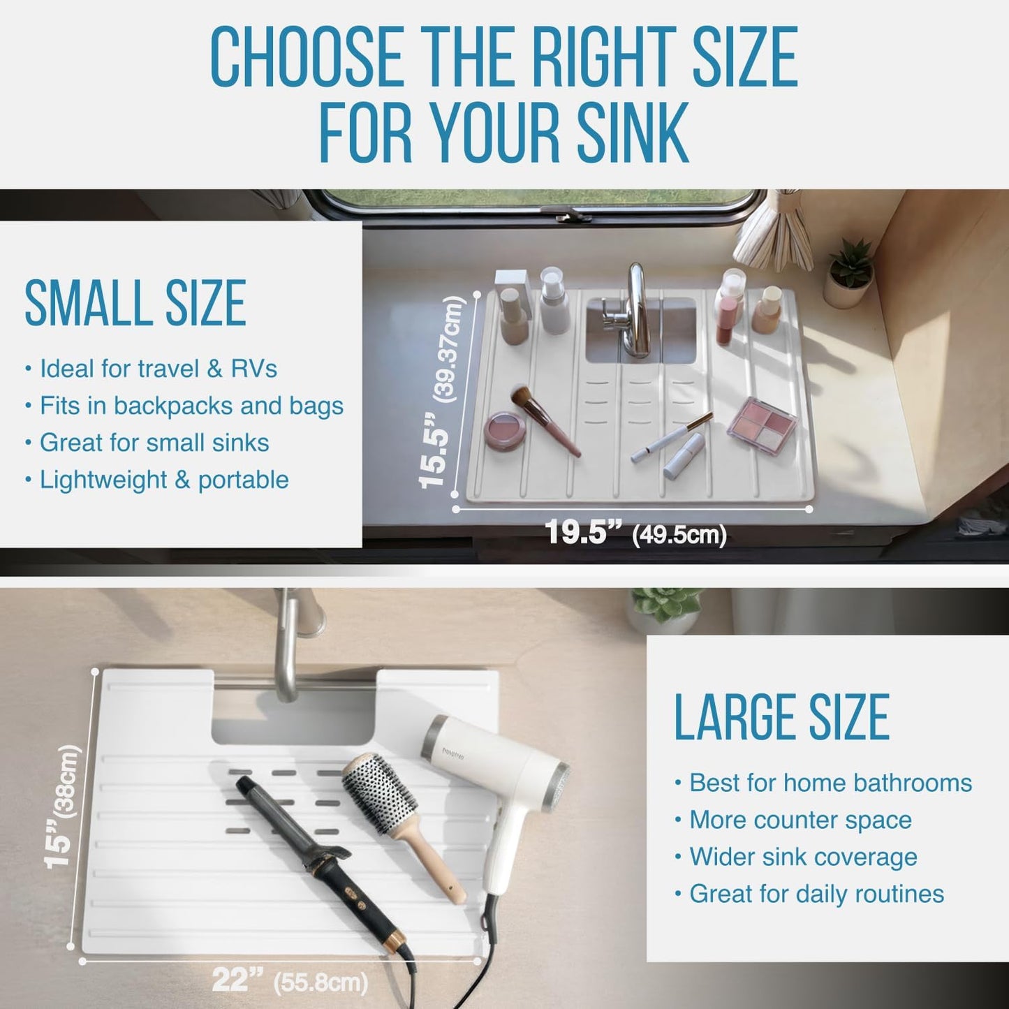 Bathroom Sink Cover for Counter Space