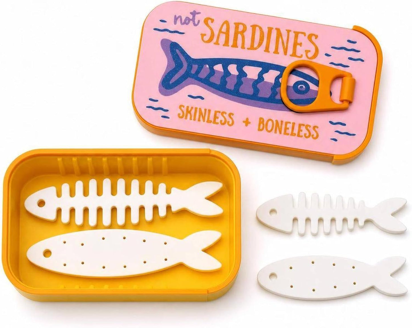 Sardine Tin Travel Jewelry Case