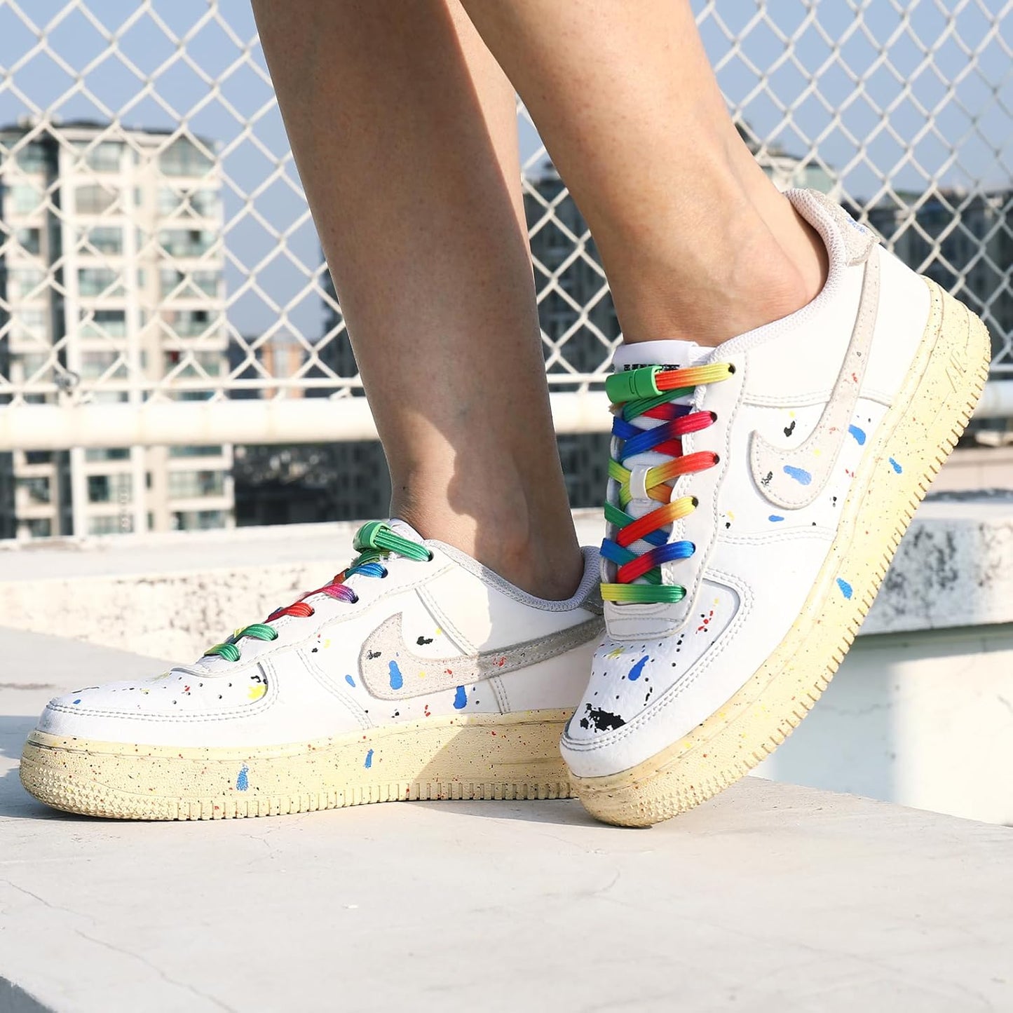 Elastic No-Tie Shoelaces with Lock – Easy On & Off for Kids & Adults
