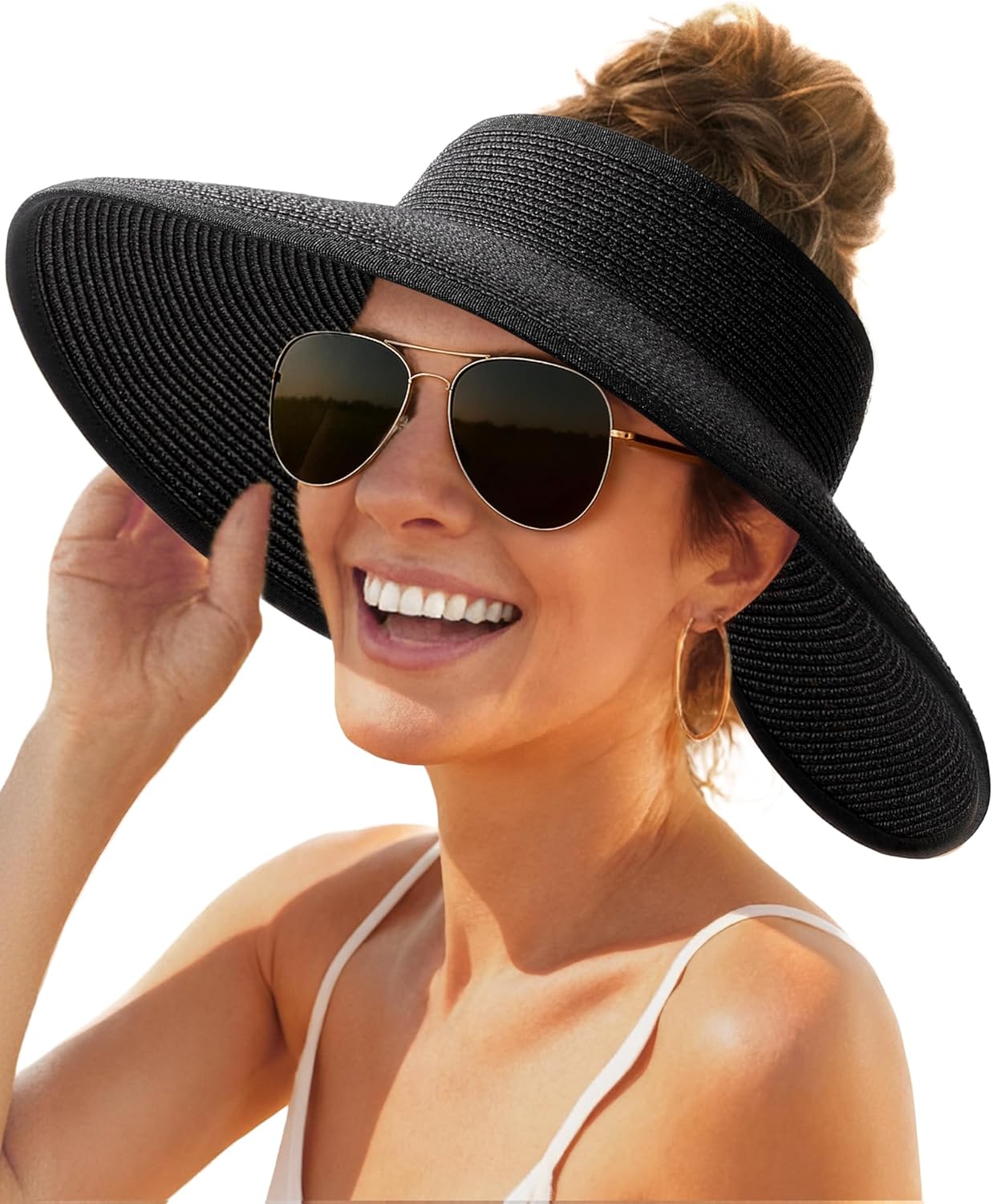 Women Wide Brim Beach Hat