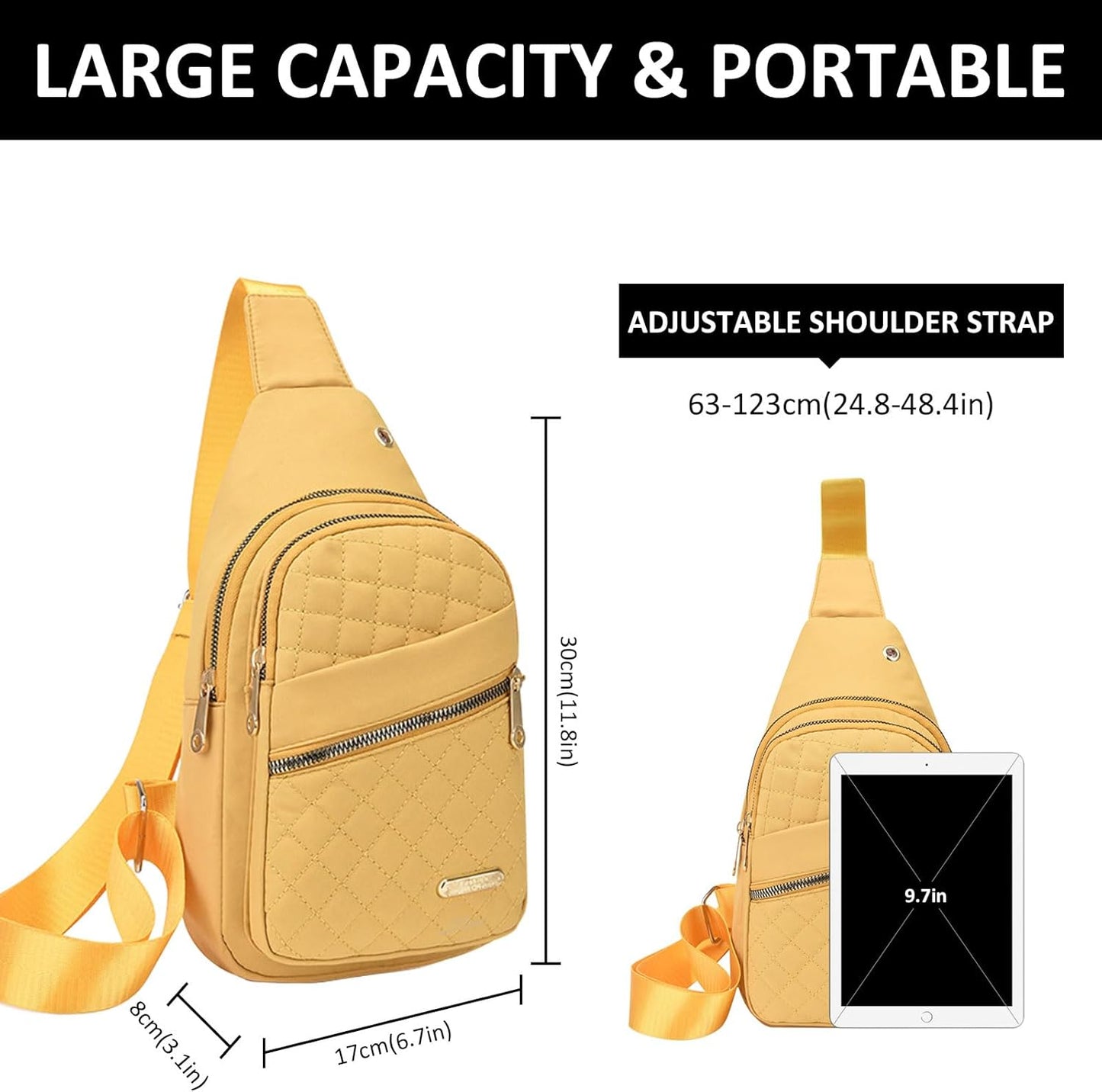 Backpack Crossbody Chest Bag