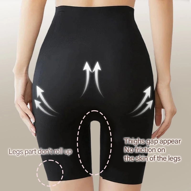 High-Waist Tummy-Control Shapewear Shorts