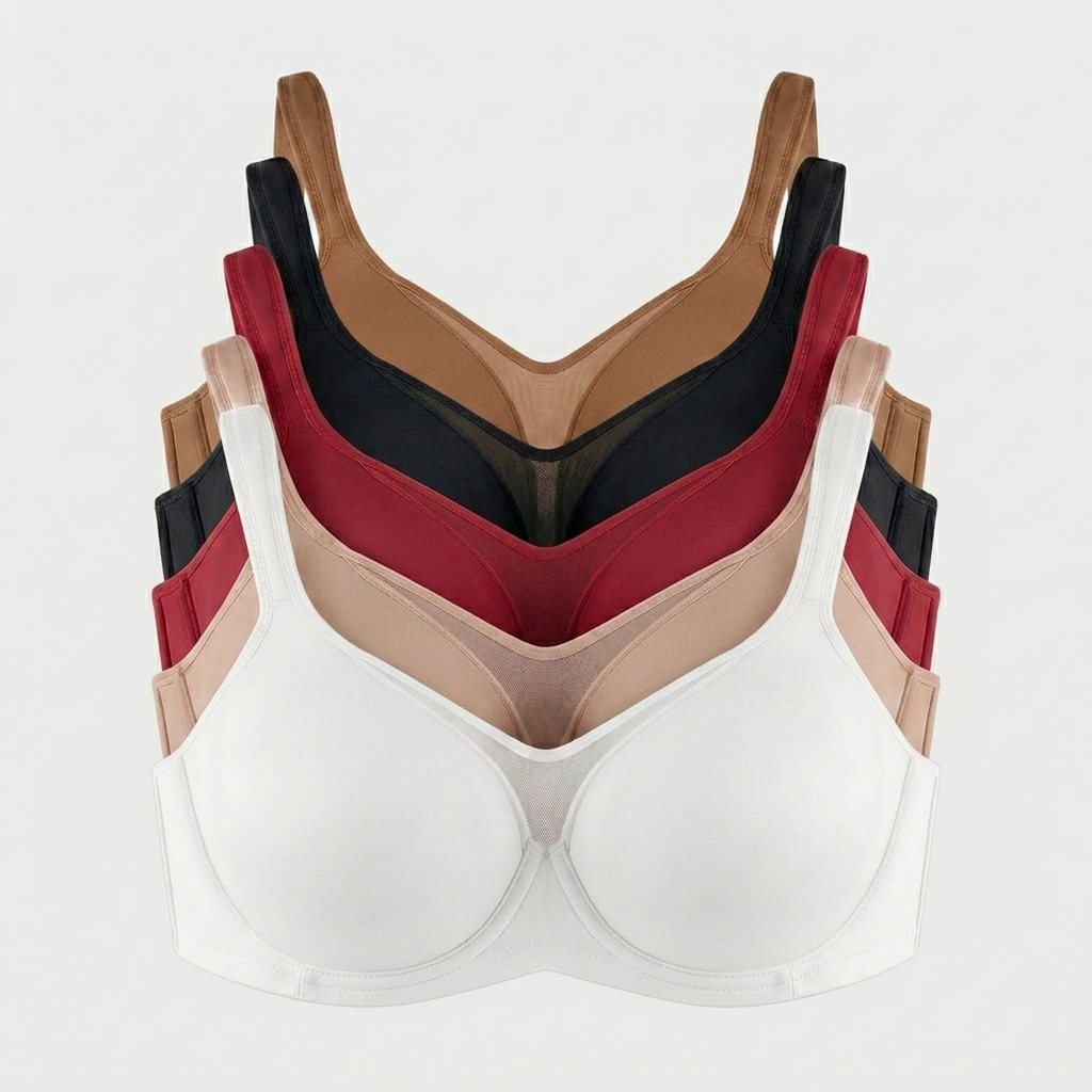 Cool Smoothing Unlined Minimizer Underwire Bra