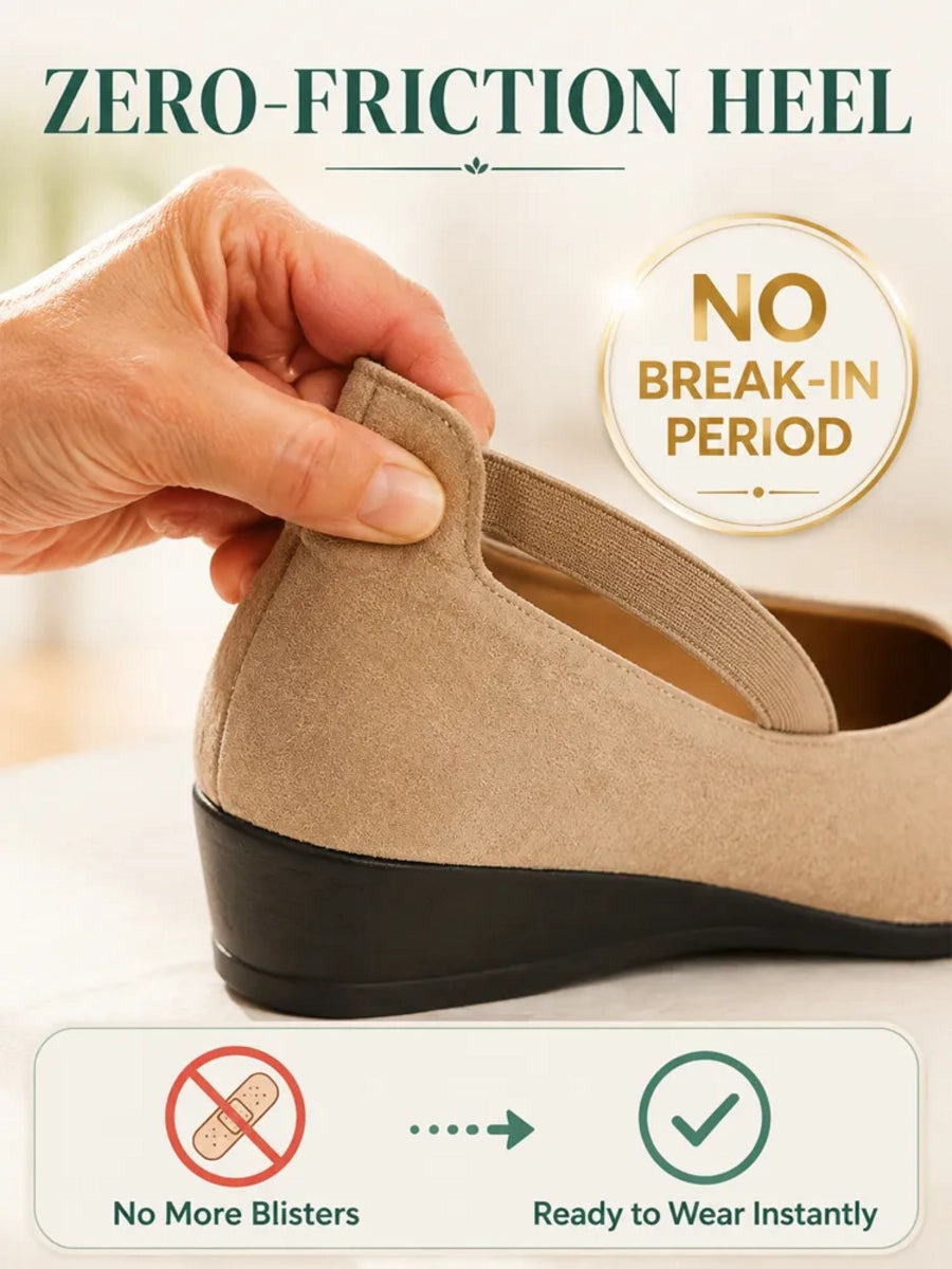 Women's Crisscross Wedge Mary Jane Shoes