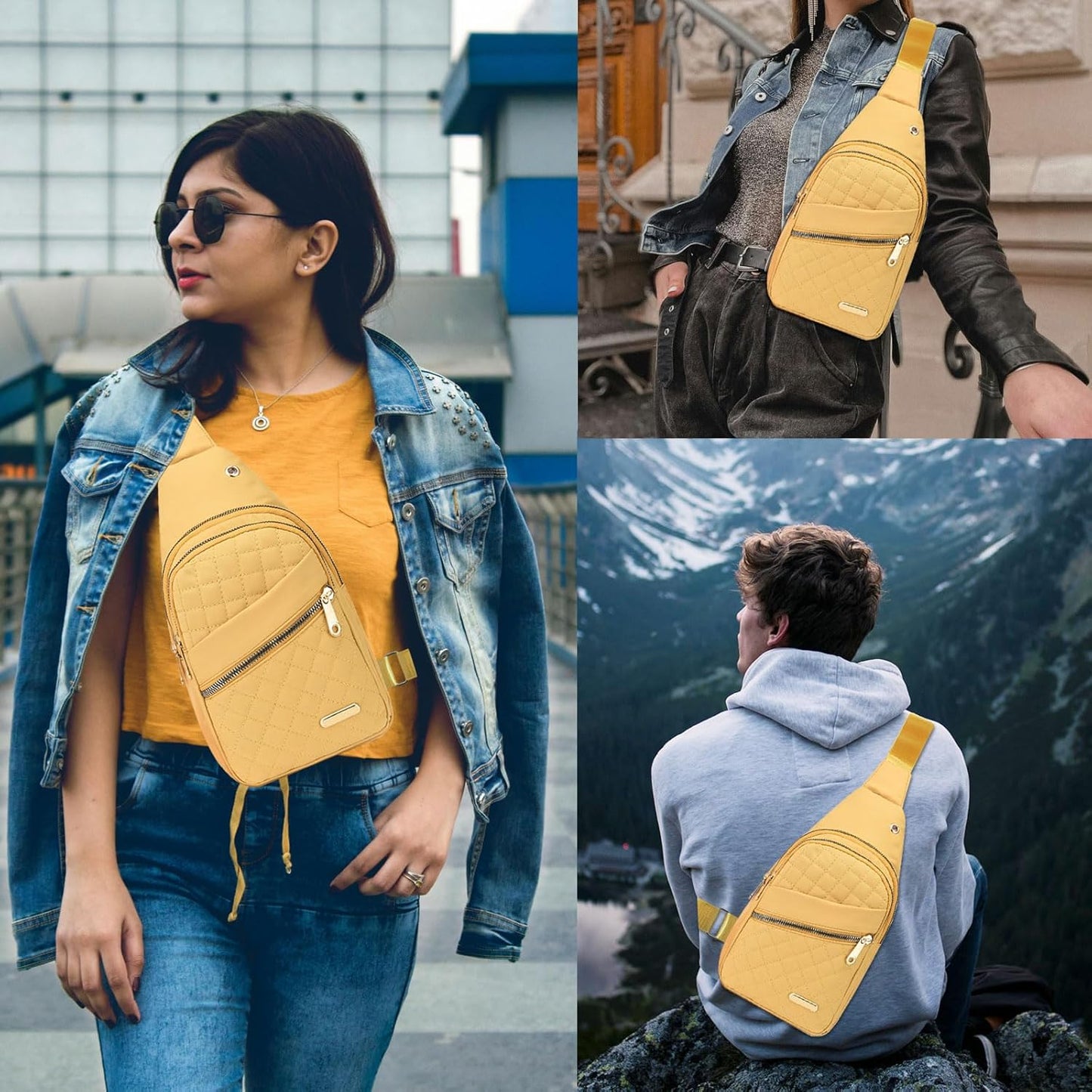 Backpack Crossbody Chest Bag