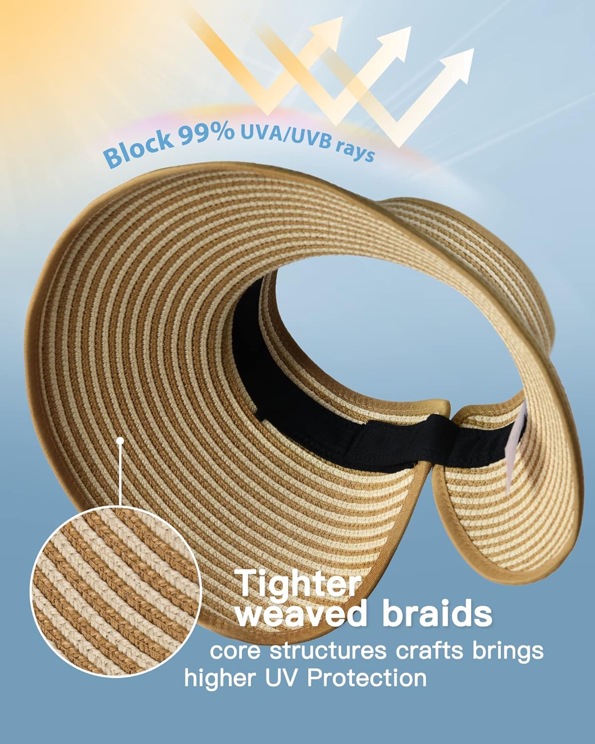Women Wide Brim Beach Hat