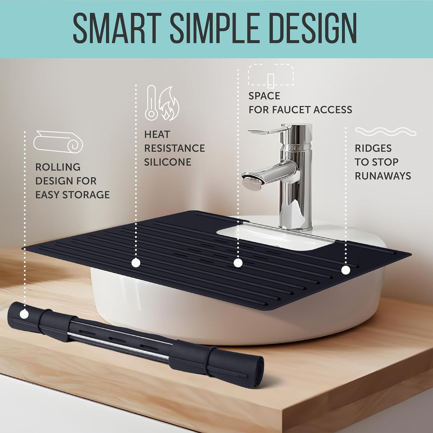 Bathroom Sink Cover for Counter Space