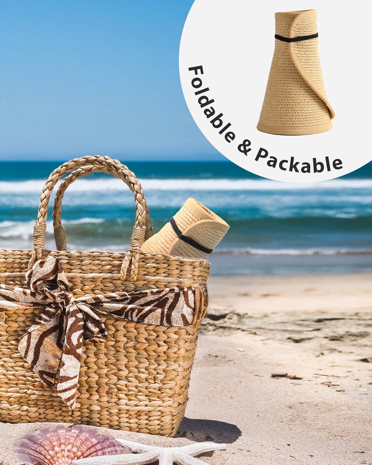 Women Wide Brim Beach Hat