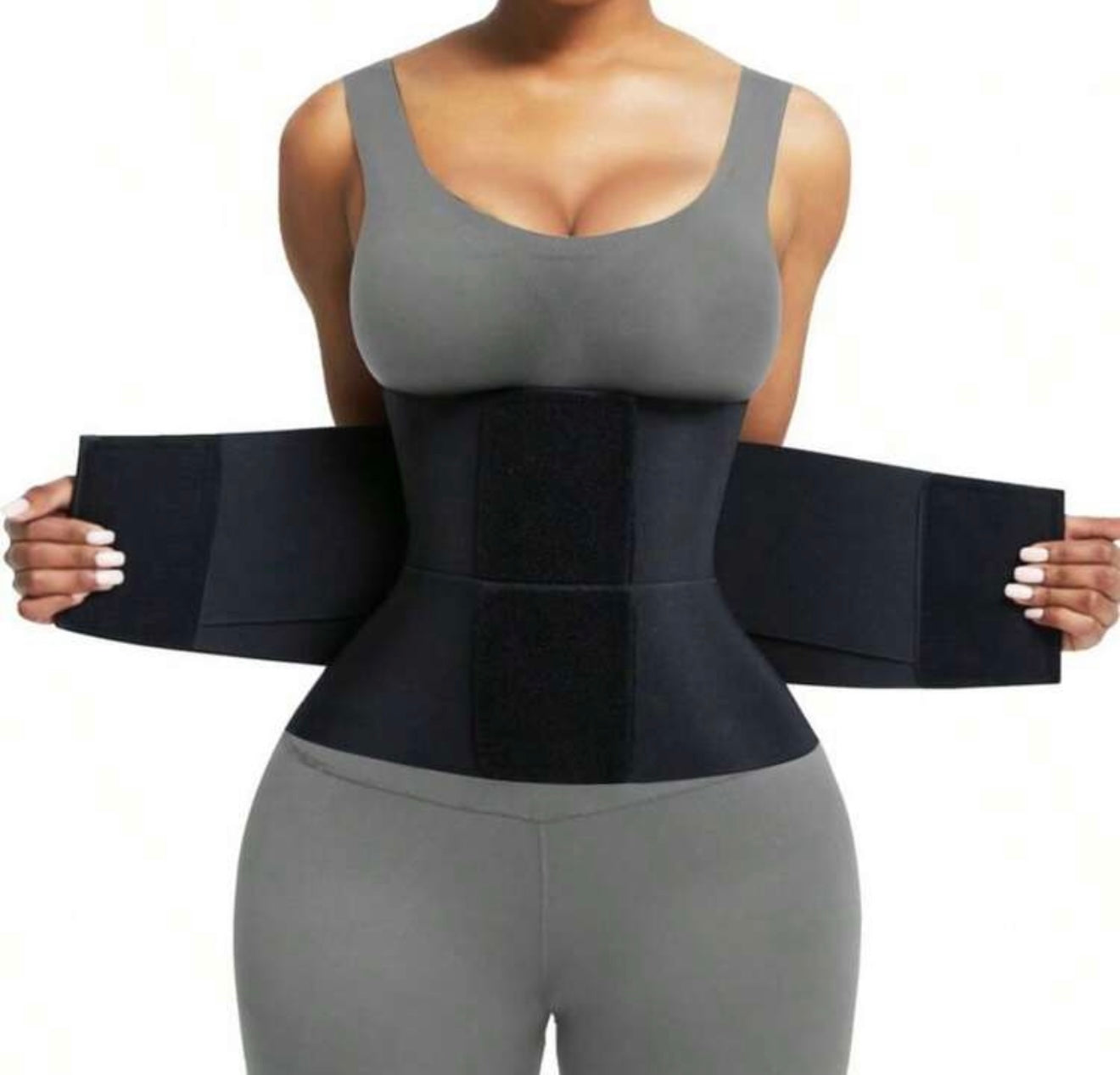 Triple Wrap Waist Trainer for Women – Tummy Control Body Shaper Belt