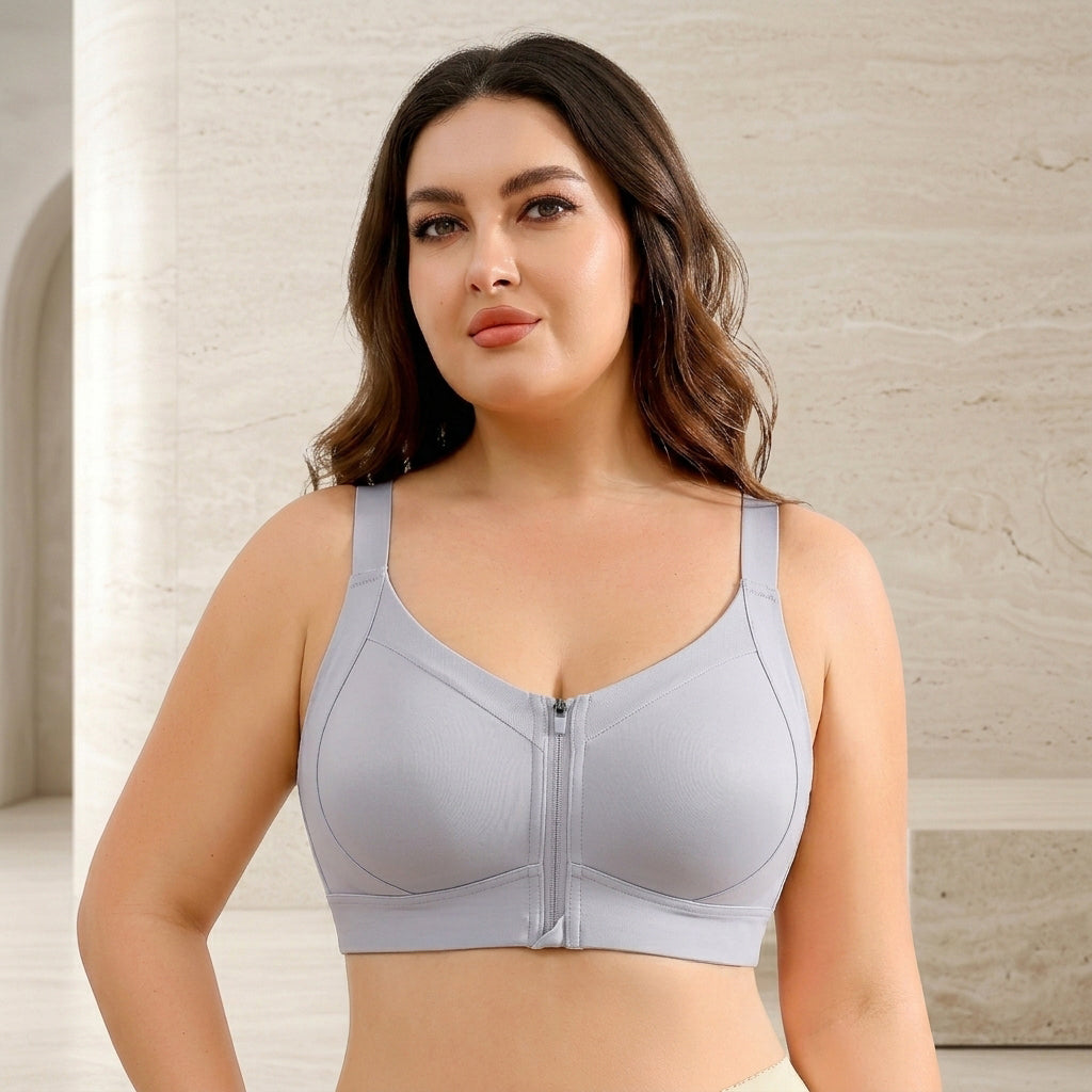 Zip Front Bras for Women
