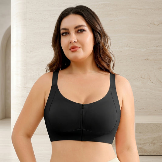 Zip Front Bras for Women