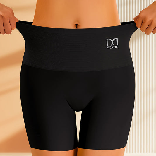 Ice Silk High Waist Shaping Safety Shorts 2 Pack