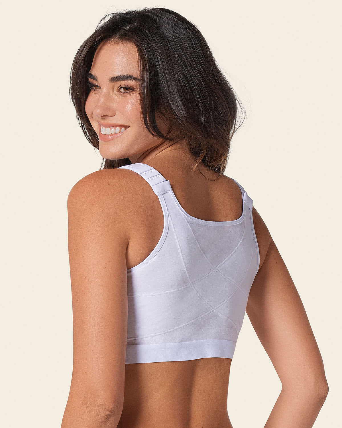 Stretch Cotton Wireless Posture Corrector Bra