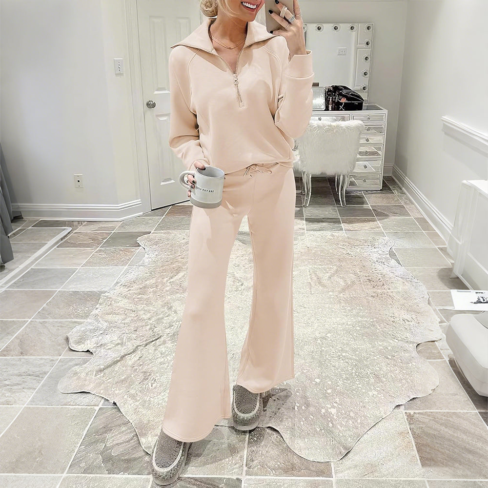 Women's 2-Piece Wide Leg Lounge Set