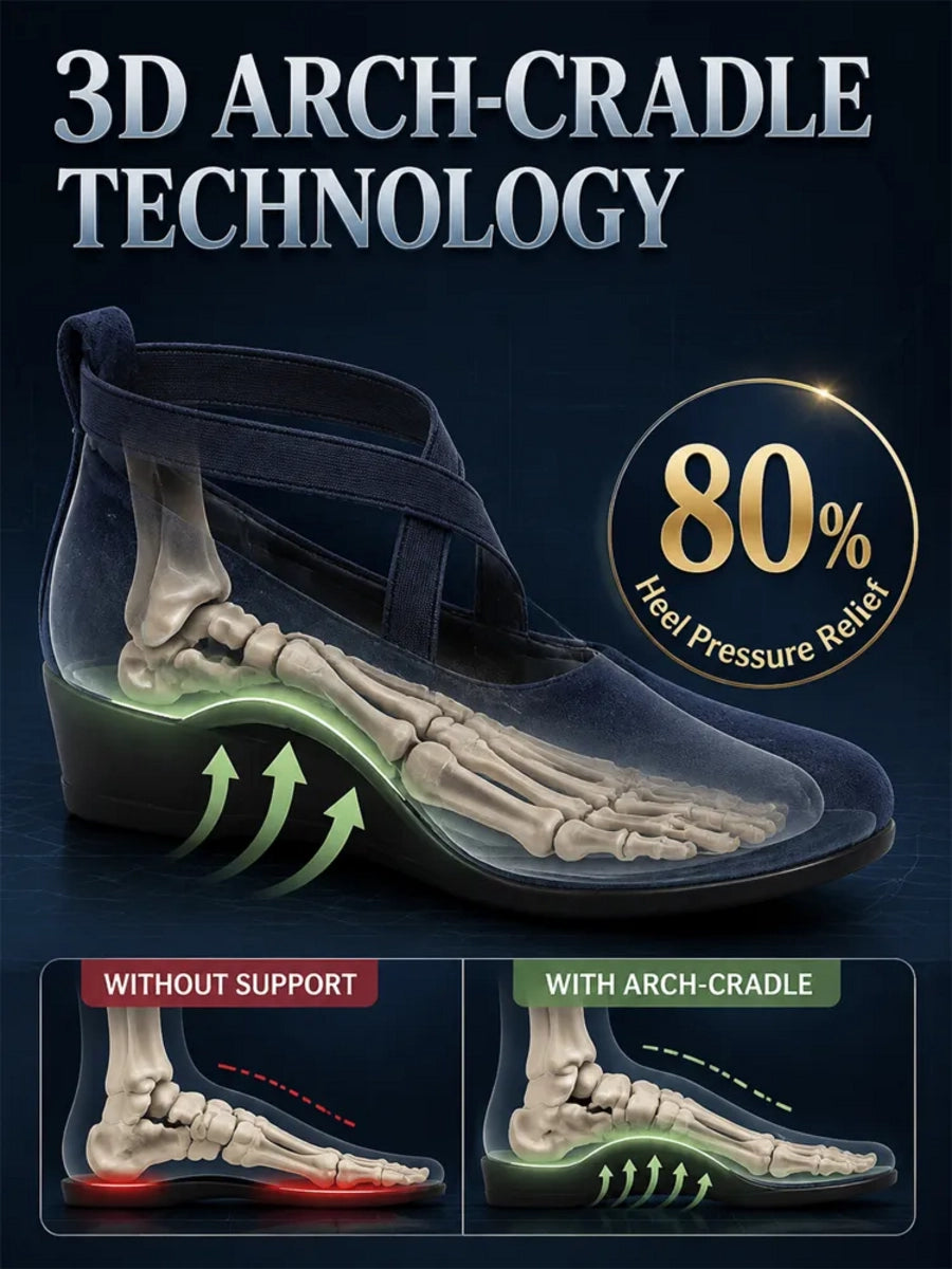 Women's Crisscross Wedge Mary Jane Shoes