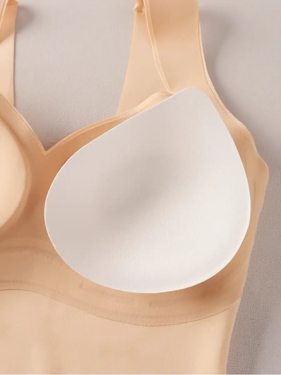 Seamless Shaping Tank Top with Molded Cups for Everyday Layering