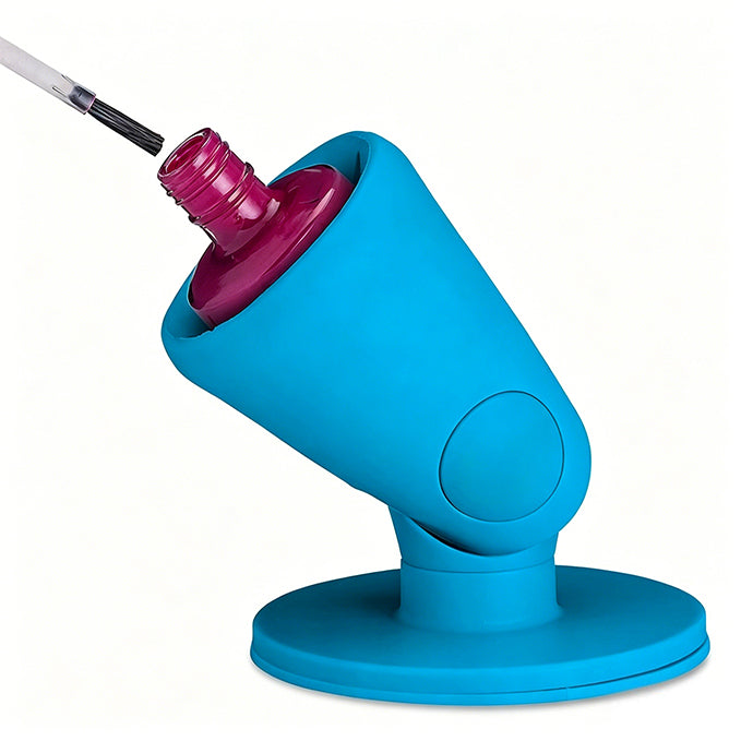 Hinge Anti-Tip Nail Polish Bottle Holder 2 Pcs