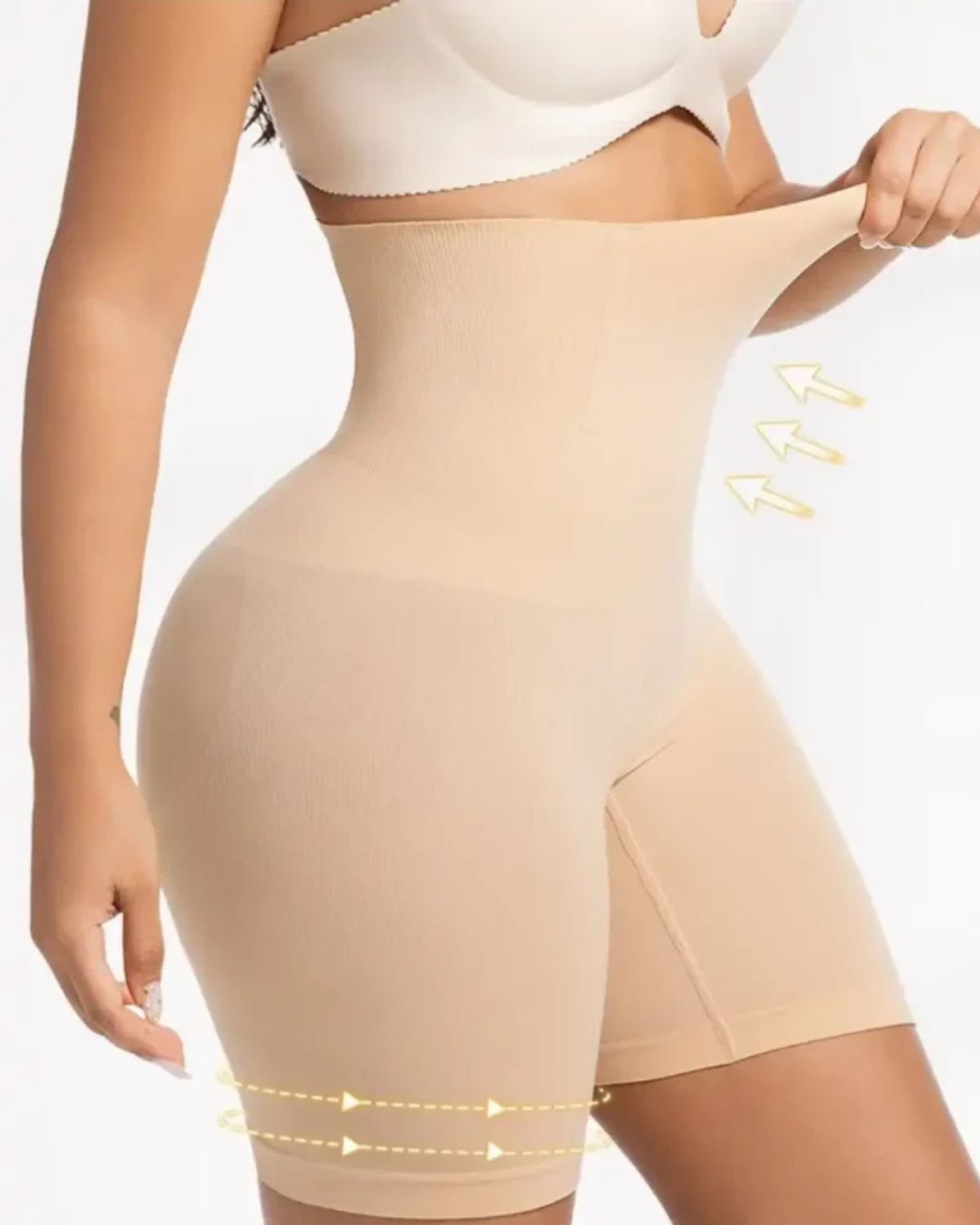 Waist Elastic Thigh Slimmer Butt-lifting pants