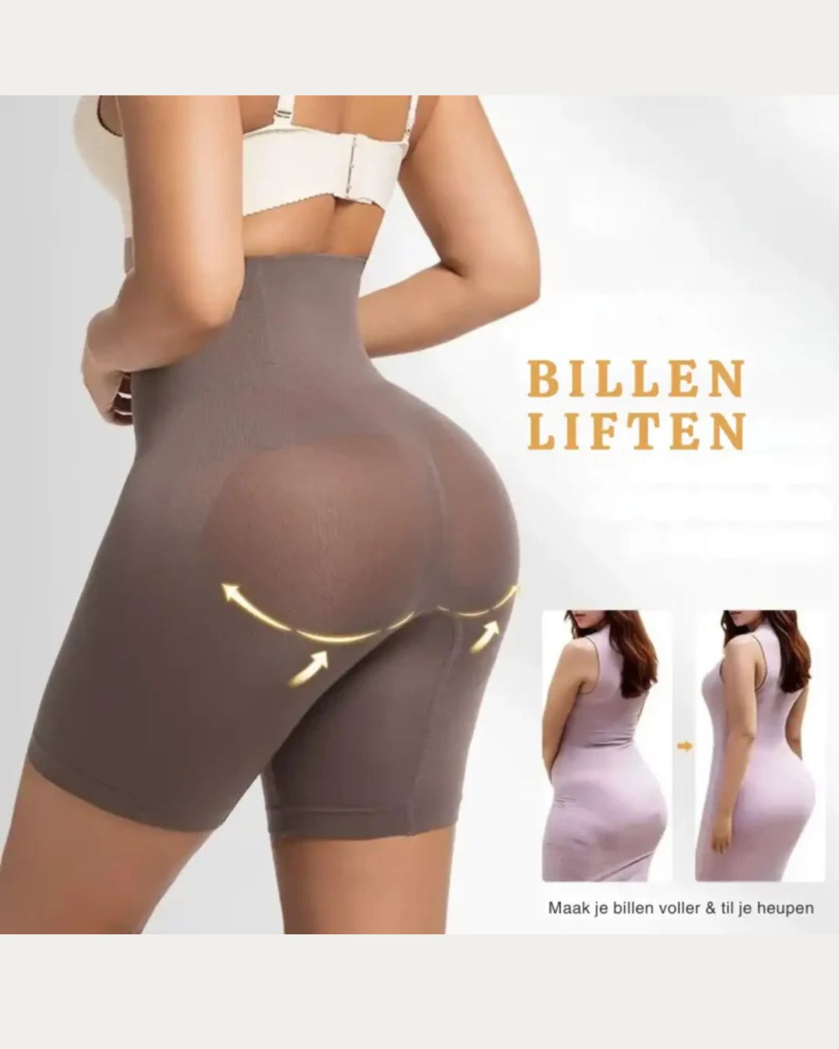 Waist Elastic Thigh Slimmer Butt-lifting pants