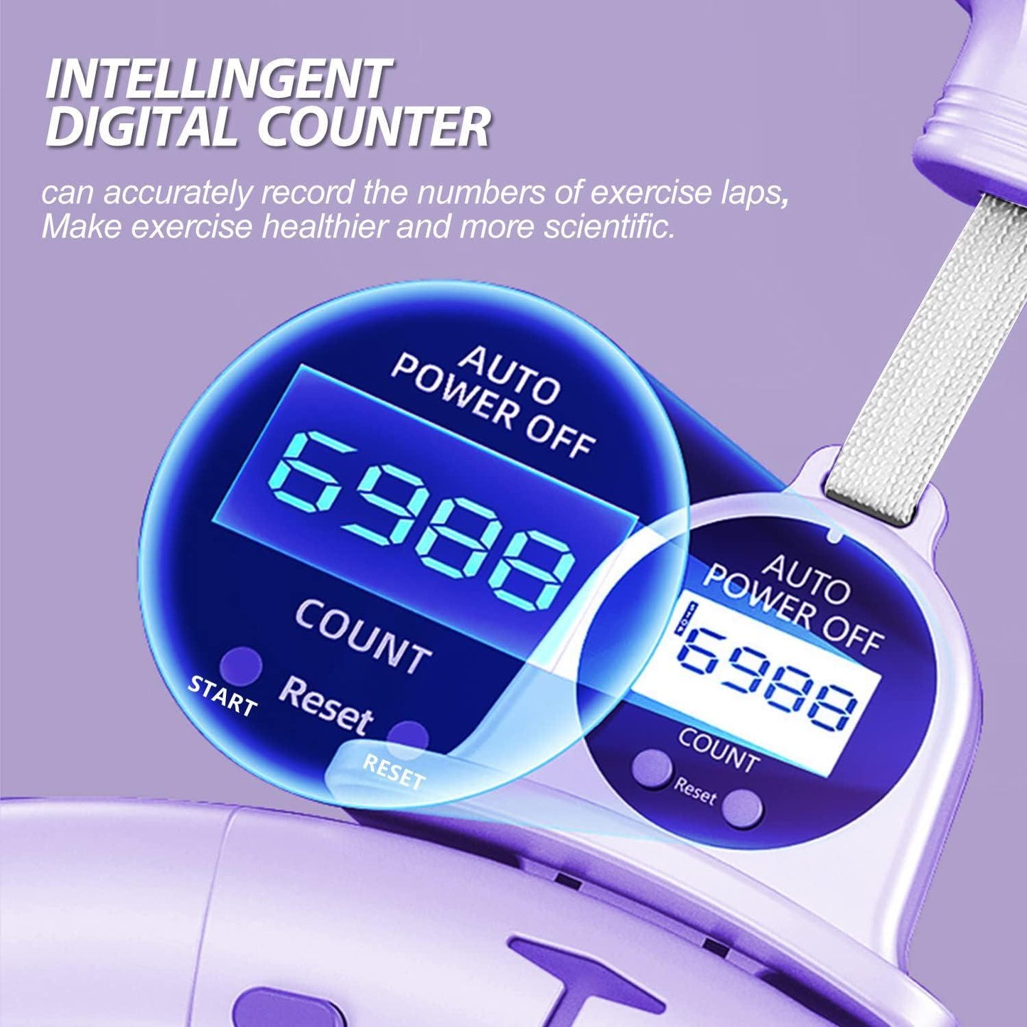 Smart Weighted Fit Hoop with Intelligent Counter