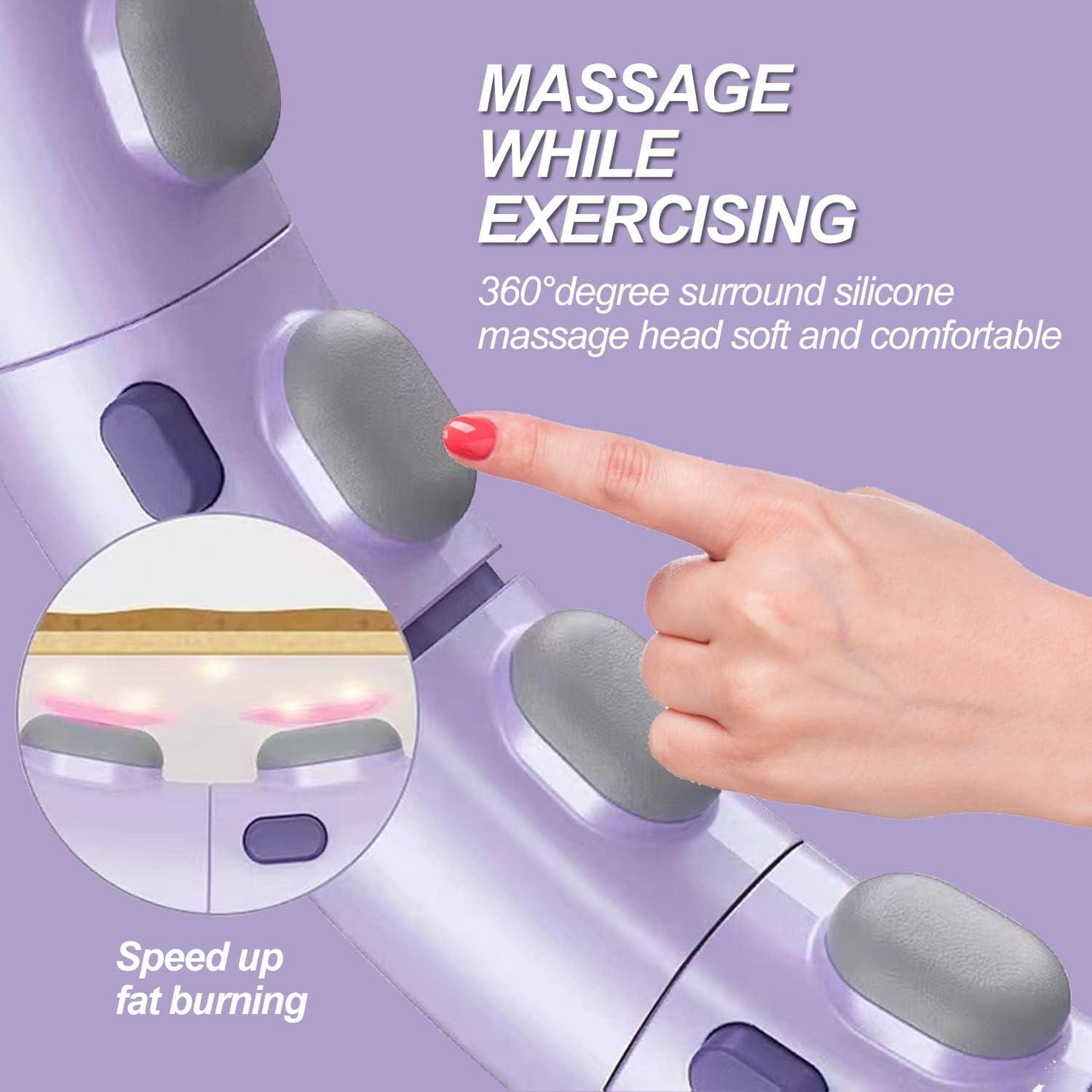 Smart Weighted Fit Hoop with Intelligent Counter