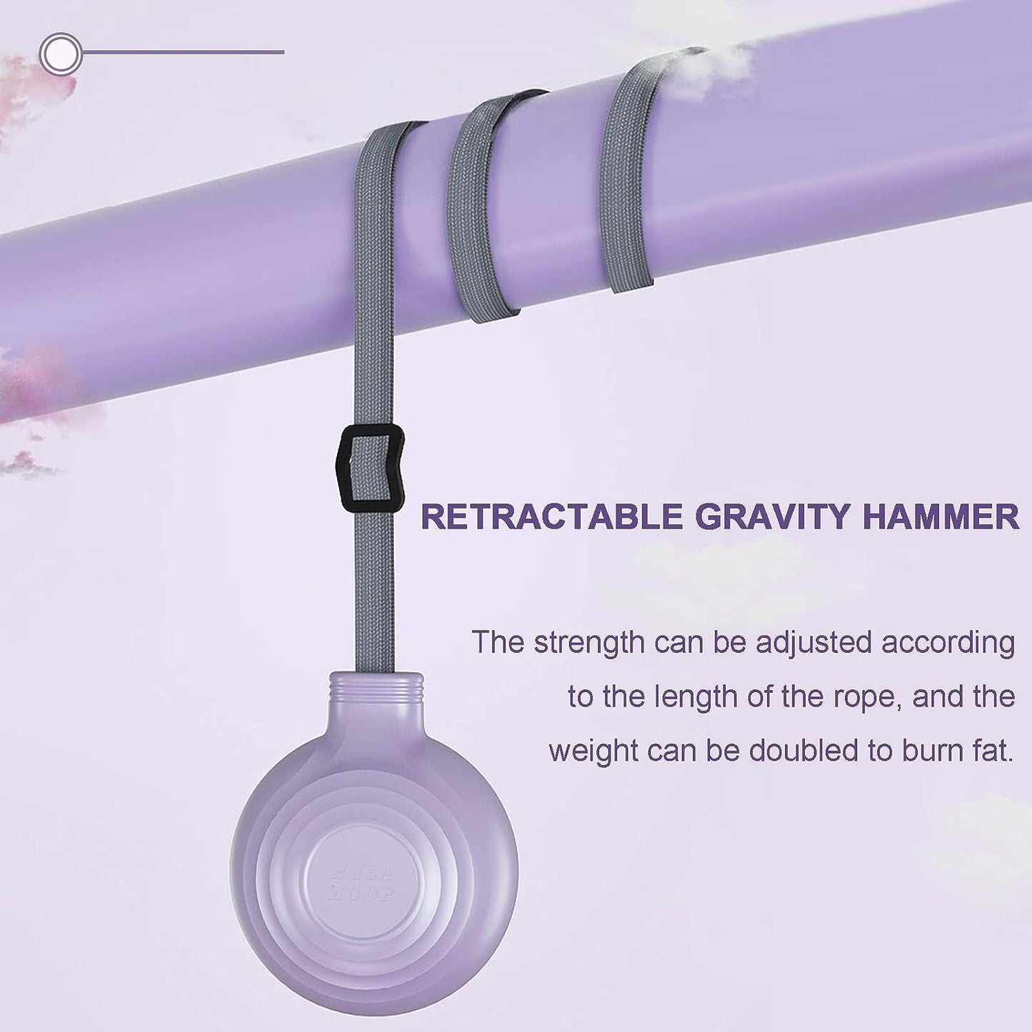 Smart Weighted Fit Hoop with Intelligent Counter
