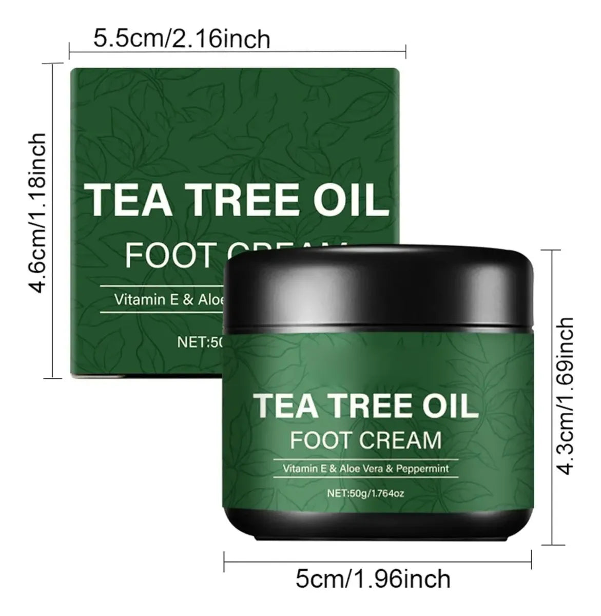 HEYXI Tea Tree Oil Foot Cream