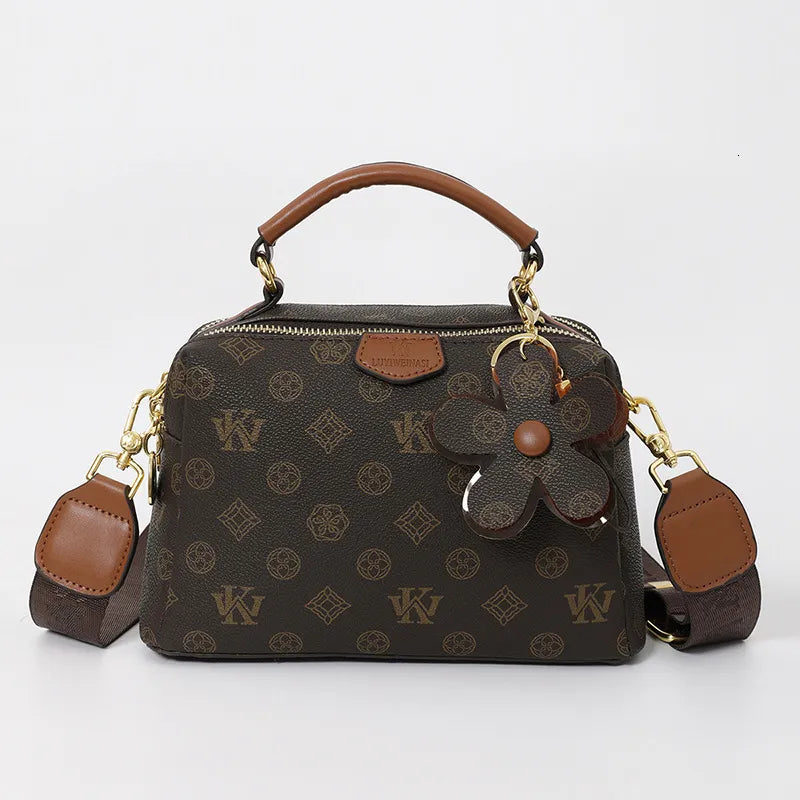 Women's Vintage Monogram Boston Shoulder Bag