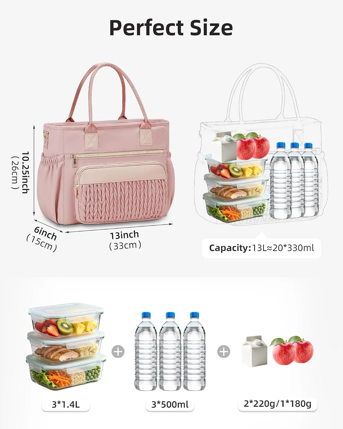Large-Capacity Single-Compartment Carry Bag