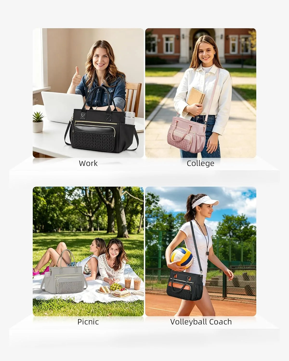 Large-Capacity Single-Compartment Carry Bag