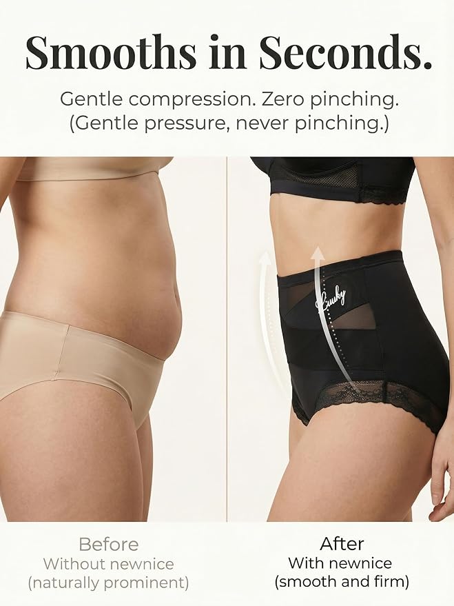 Lace-Trim High-Waist Briefs for Everyday Outfits