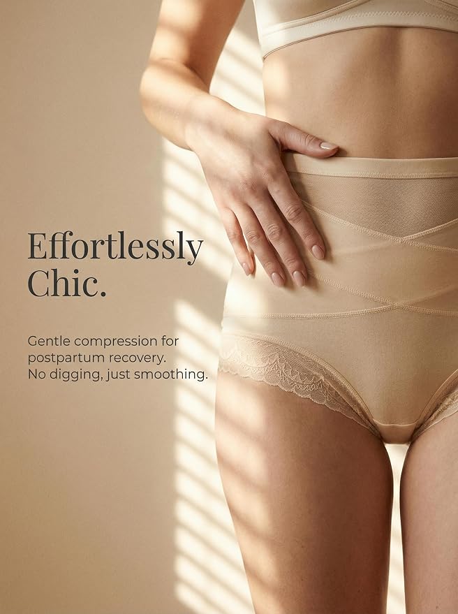Lace-Trim High-Waist Briefs for Everyday Outfits