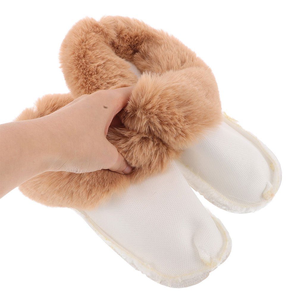 Removable Long-Pile Clog Liner Set with Laces