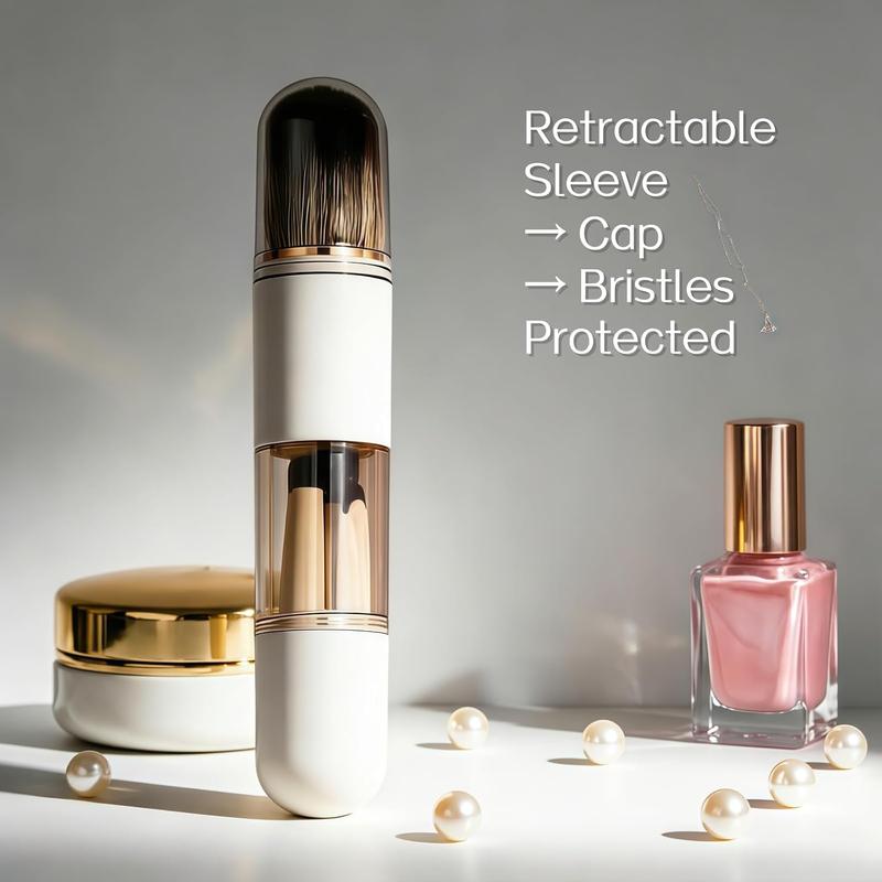 6-in-1 Compact Makeup Brush Set