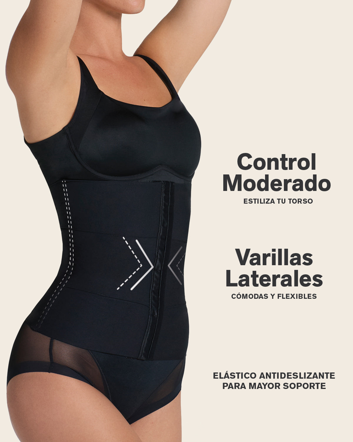 3-Belt Custom Waist Cincher with Lumbar Support